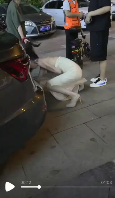 《白裙女子被抓头发跳河》1080P高清画质播放-白裙女子被抓头发跳河事件前因后果完整版-湘E白裙女子跳河求生后续免费观看